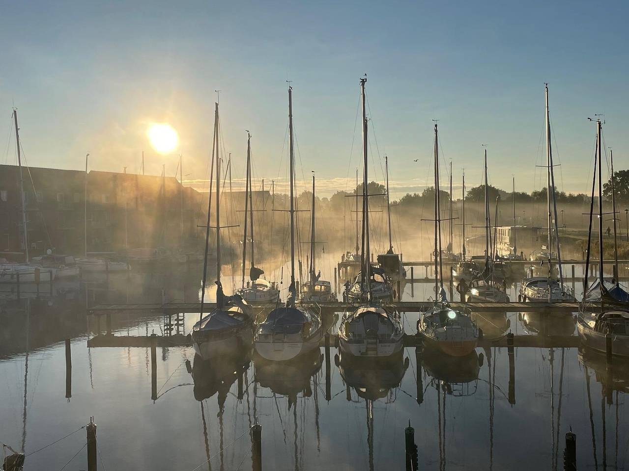 Ganze Ferienwohnung, Ferienwohnung mit Balkon und Wasserblick in Ueckermünde, Stettiner Haff