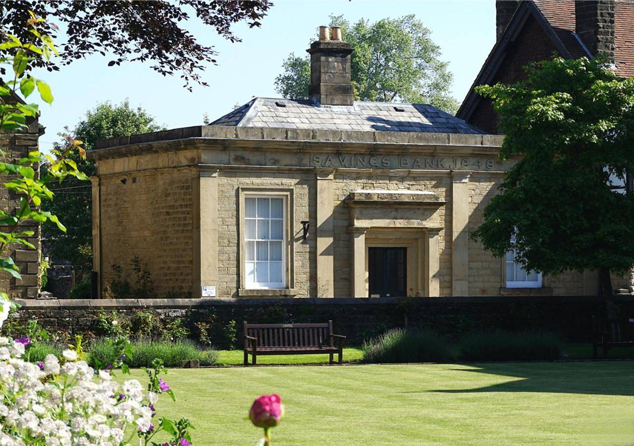 Beautiful old bank in Bakewell in Bakewell, Derbyshire