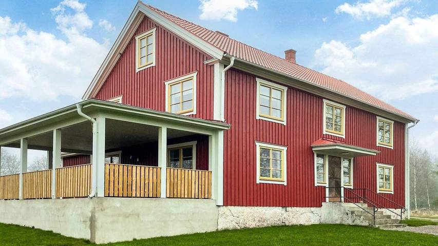 Ferienhaus für 15 Personen, mit Garten