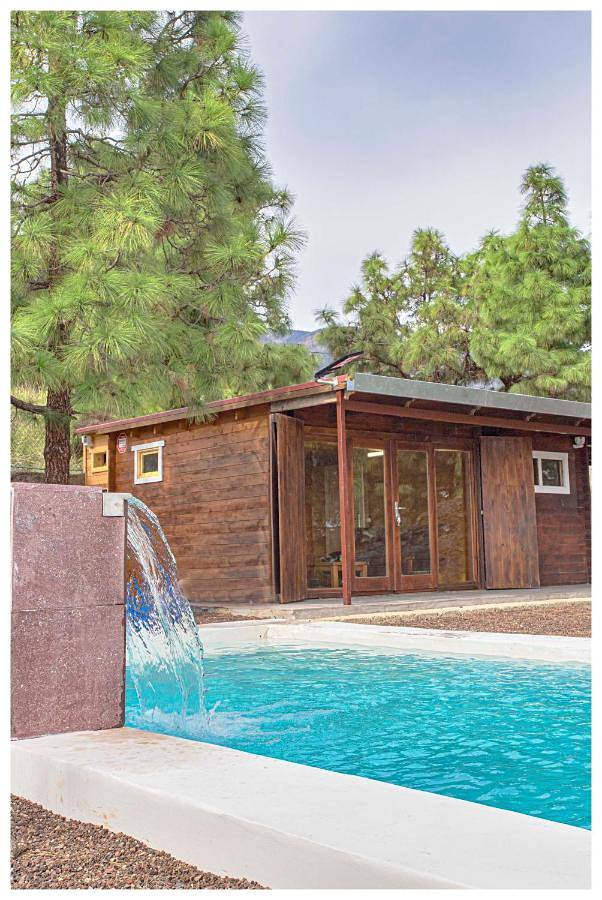 Casa rural para 3 personas, con Terraza y Jardín además de Piscina y Vistas en Arafo
