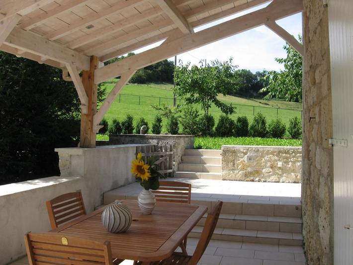 Location de vacances pour 2 personnes, avec vue et terrasse à Laugnac - 4
