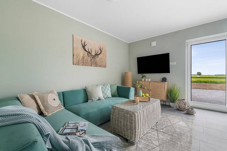 Ferienhaus für 4 Personen, mit Garten