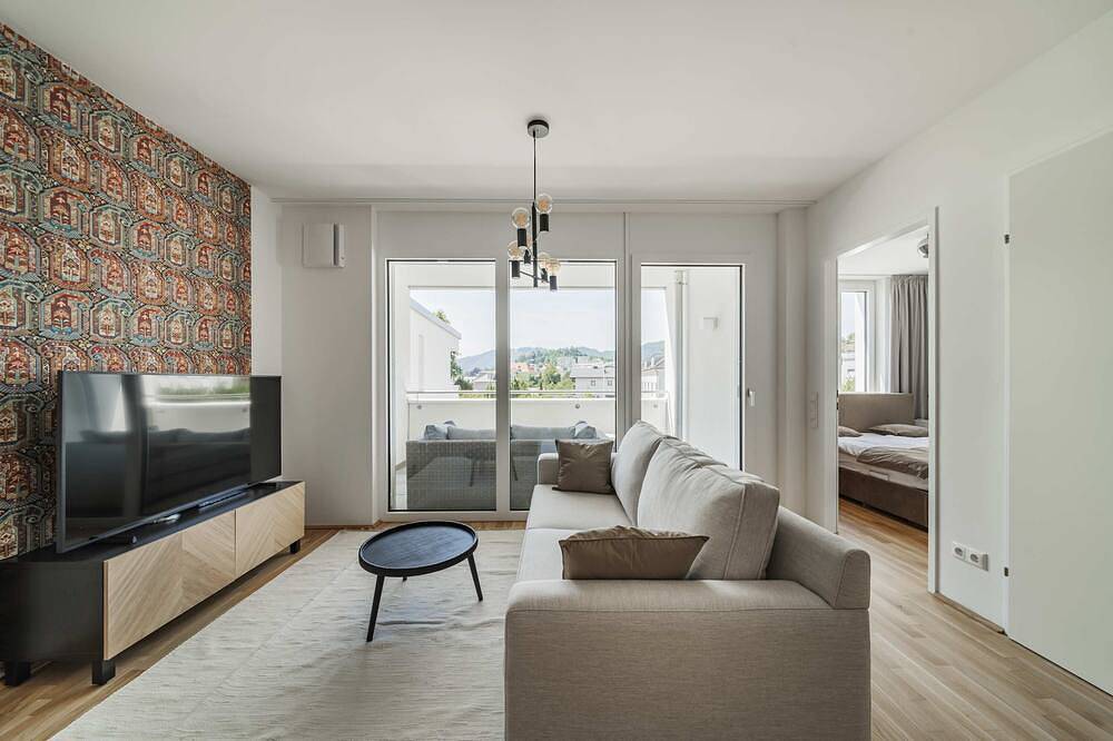 Ganze Wohnung, 3 Zimmer Apartment mit Blick auf die Stadt in Gmunden, Bezirk Gmunden