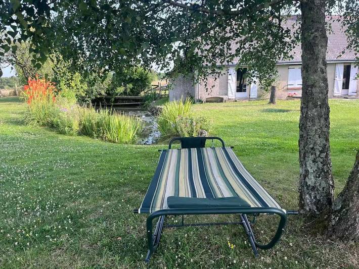 Location de vacances pour 6 personnes, avec jardin à Lhomme