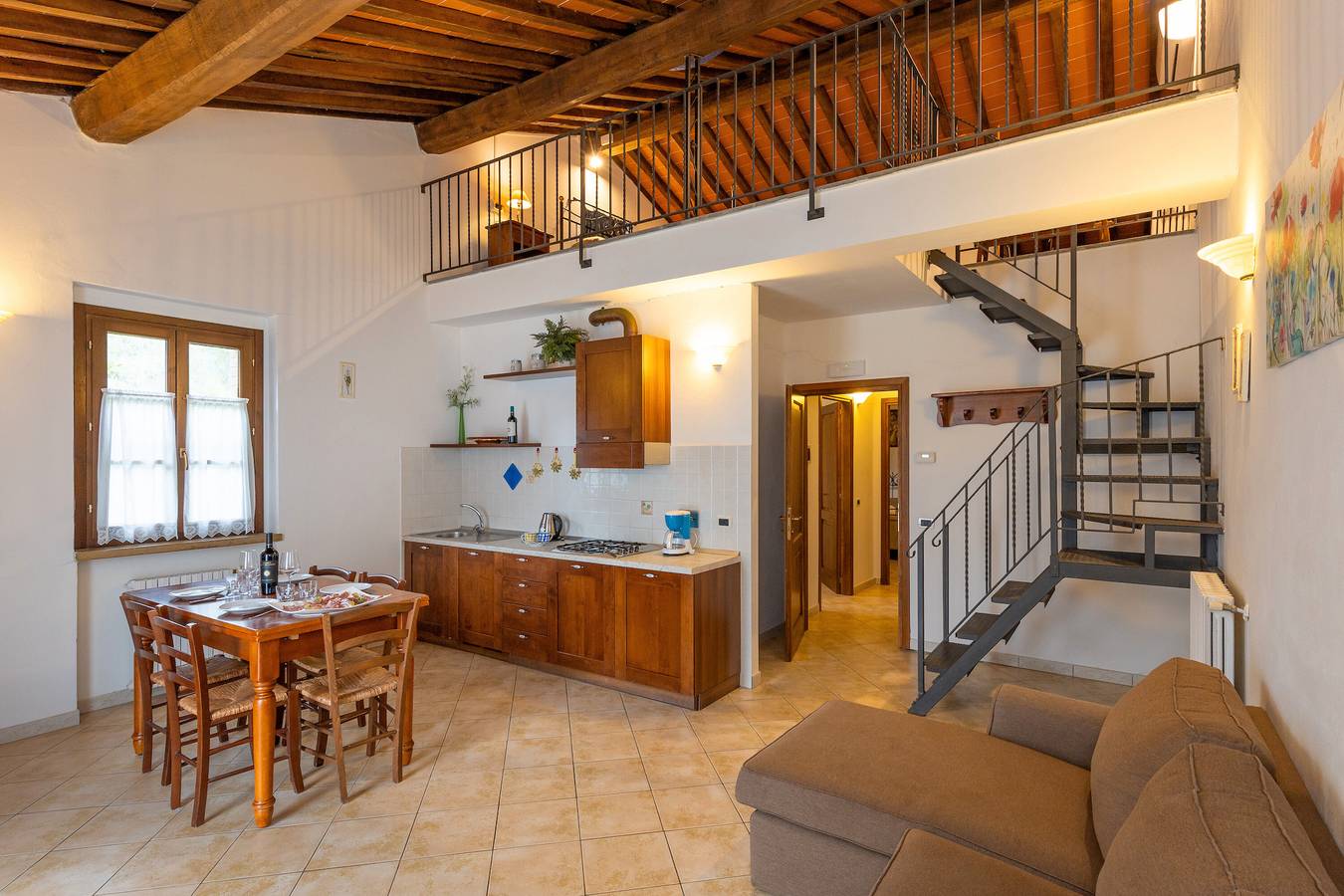 Ganze Wohnung, Apartment 'Biancospino' mit gemeinschaftlichem Pool, Wlan und Klimaanlage in Santa Luce, Etruskische Küste