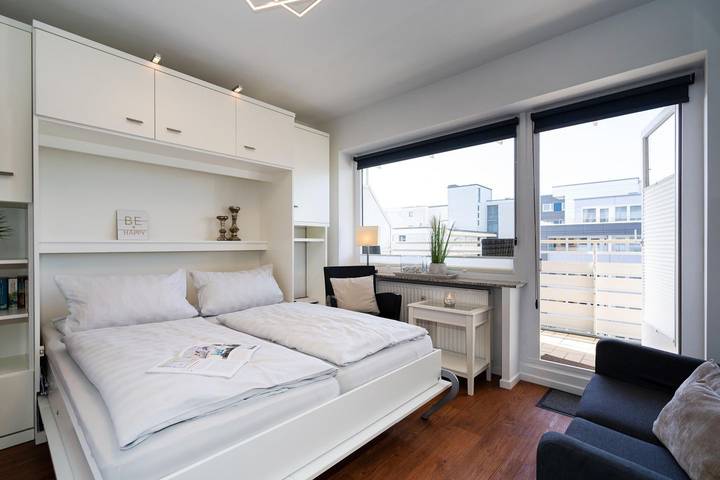 Ganze Wohnung, Gemütliches und strandnahes App. mit Westbalkon, Pkw-Stellplatz, WLAN. in Westerland, Sylt (Gemeinde)