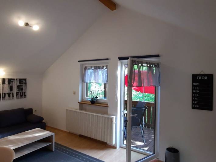 Ferienwohnung für 4 Personen, mit Balkon und Terrasse in Grafenwiesen
