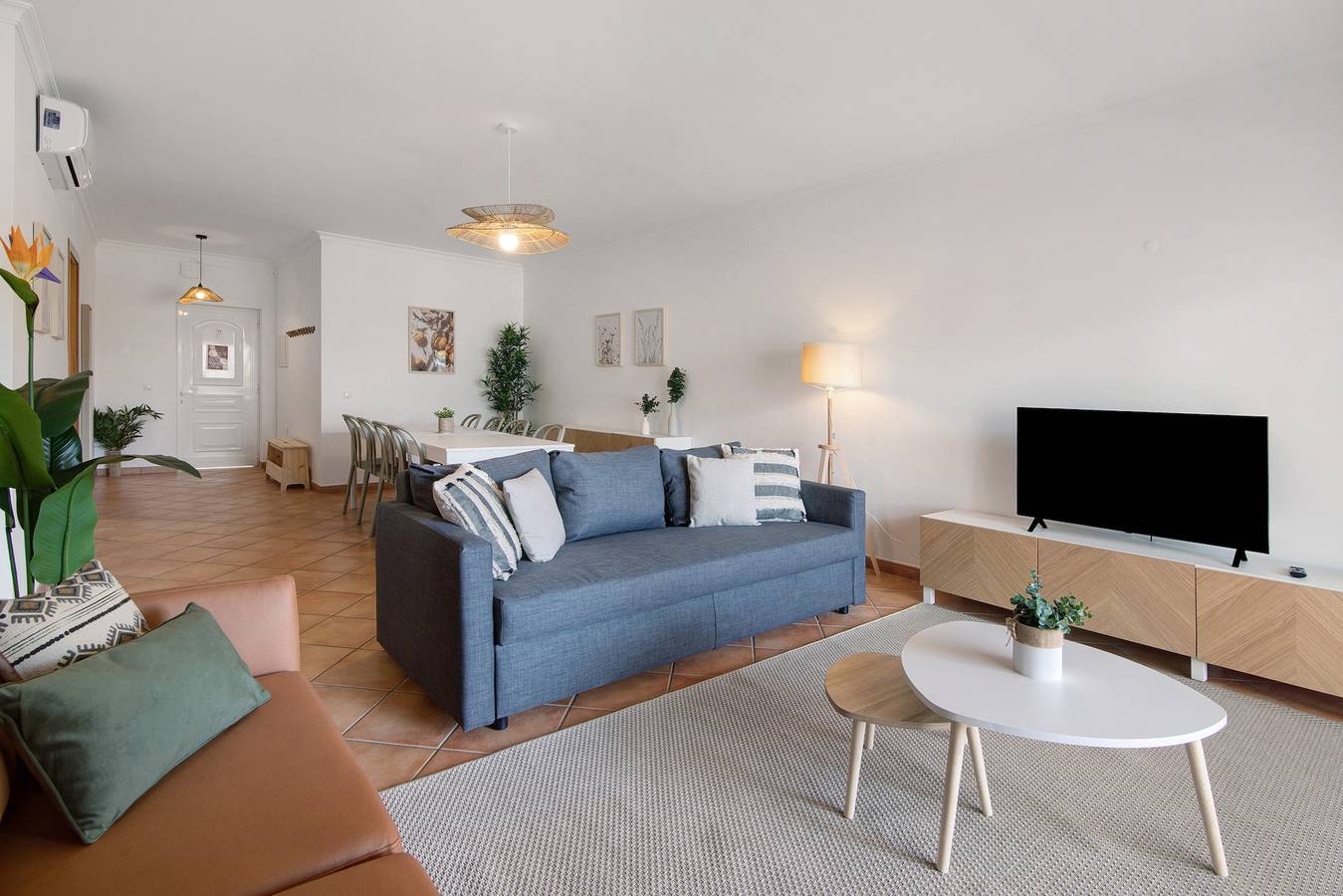 Ganze Wohnung, Ferienwohnung "T3 Santa Luzia - H" mit Gemeinschaftspool, 2 Balkonen und Wlan in Santa Luzia, Parque Natural da Ria Formosa