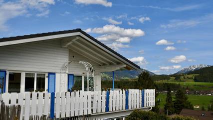 Ferienwohnung für 4 Personen, mit Garten, mit Haustier in Ofterschwang