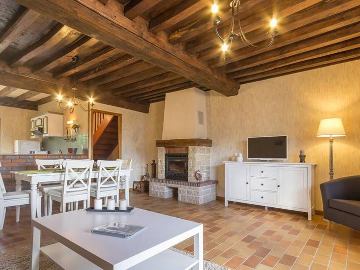 Charmantes Haus mit privatem Garten und Haustiere erlaubt in Cussy-le-Châtel, Beaune und Umgebung