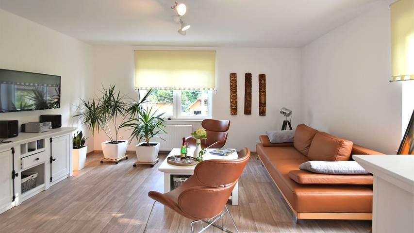 Ferienwohnung für 5 Personen, mit Sauna und Garten in Schleusegrund - 2