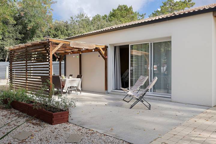 Maison de vacances pour 4 personnes, avec Jardin
