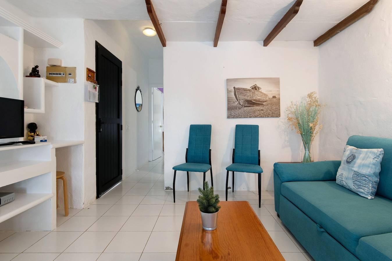 Vakantiehuis "Faro de Sardina Frente al Mar" met zeezicht, zwembad & Wi-Fi, foto 14