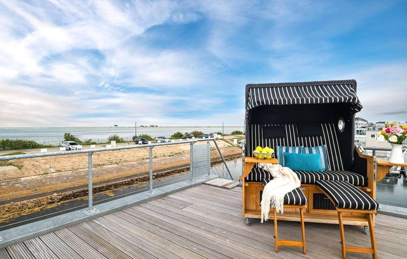 Appartement mit Meerblick, Terrasse und Parkplatz - Strand 1000m in Olpenitz, Kappeln