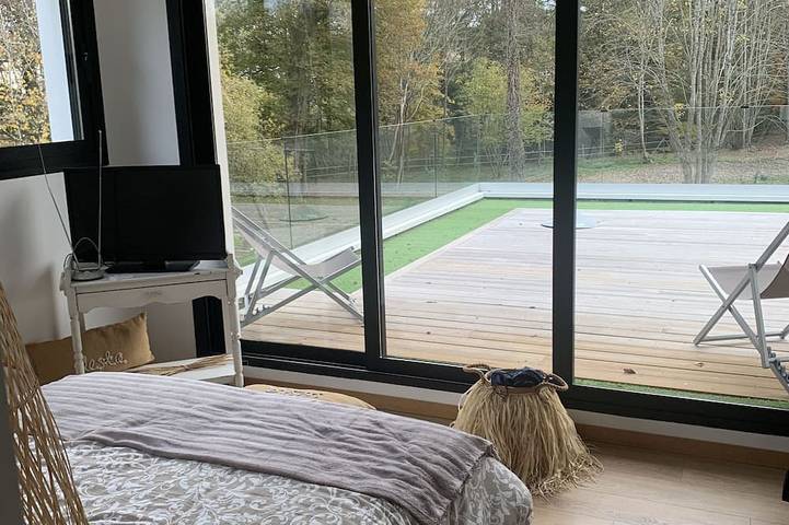 Location de vacances pour 8 personnes, avec balcon et jardin à Léognan - 3