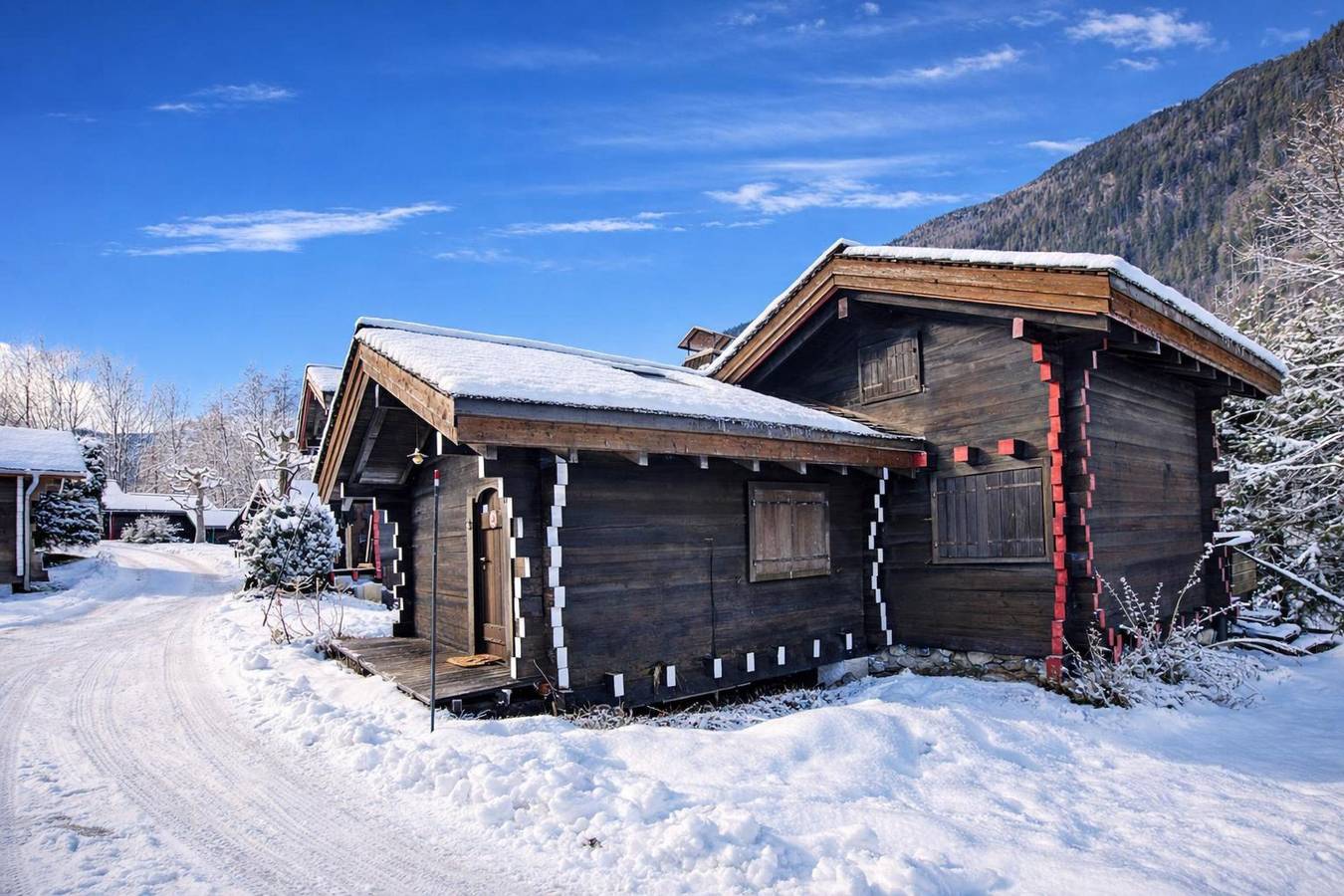 Mazot du Mont-Blanc in Les Houches, Massif du Mont-Blanc
