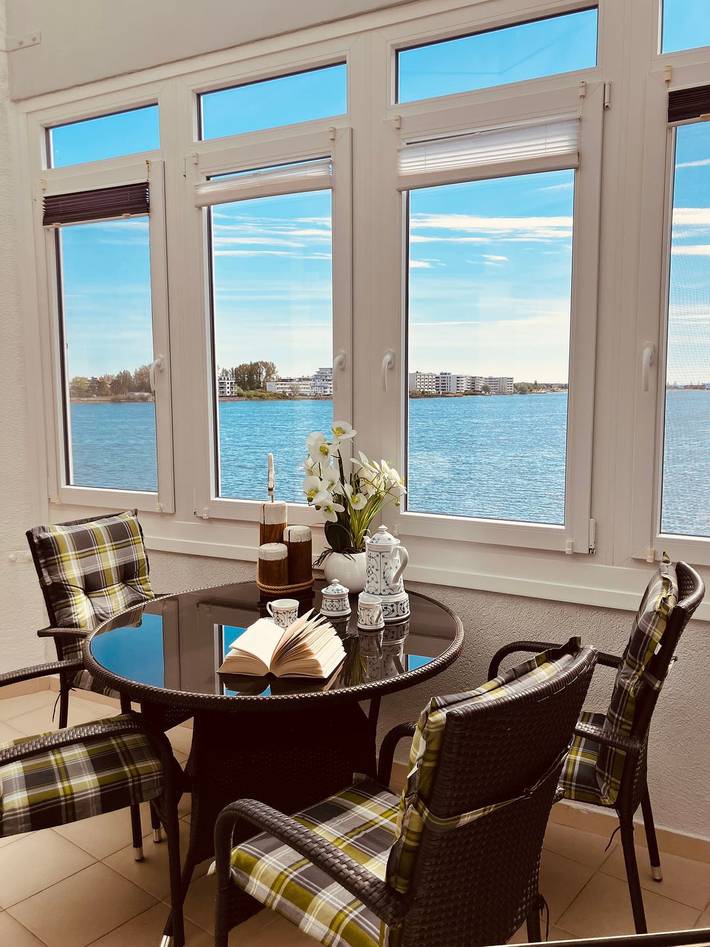 Ferienwohnung für 4 Personen, mit Seeblick und Balkon/Terrasse in Heiligenhafen