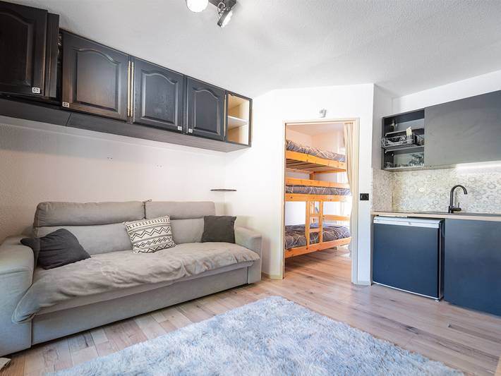 Gîte pour 4 personnes, avec balcon dans La Foux d'Allos - 3