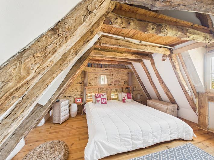 Maison de vacances pour 6 personnes, avec terrasse ainsi que jardin et piscine