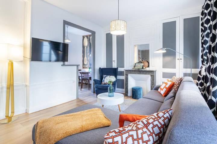 Appart’hôtel pour 2 personnes, avec sauna et terrasse, animaux acceptés