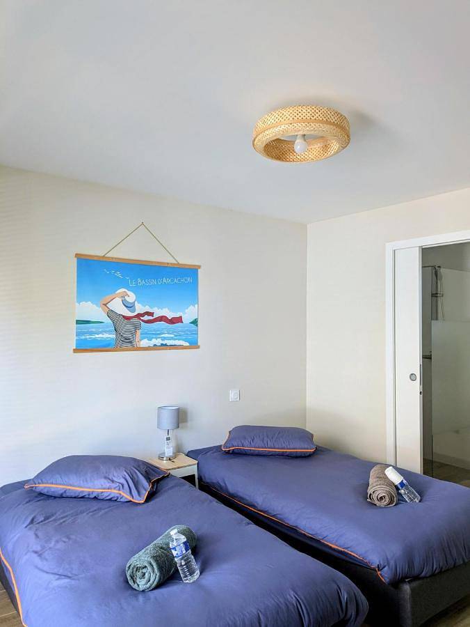 Maison d’hôte pour 2 personnes, avec Balcon ainsi que Terrasse et Vue à Gujan-Mestras - 2