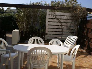 Gîte pour 2 personnes, avec terrasse dans Plage Naturiste (Le Cap d'Agde)
