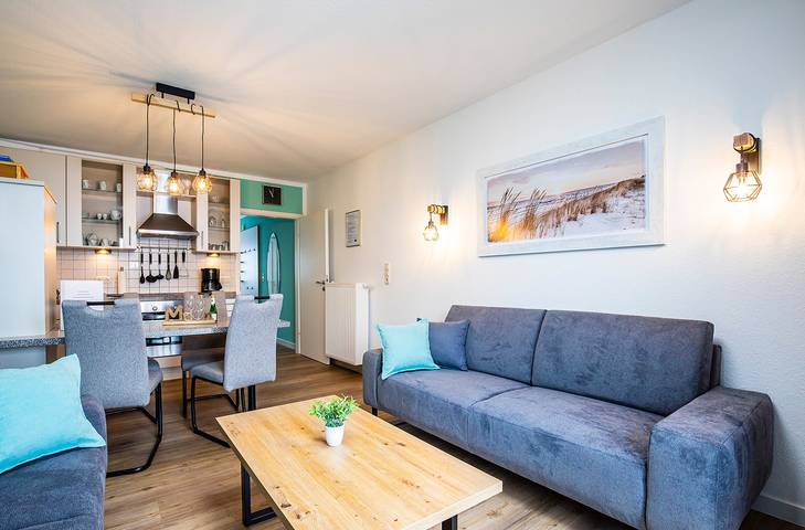 Ferienwohnung für 5 Personen, mit Ausblick und Garten, mit Haustier in Werdum - 3