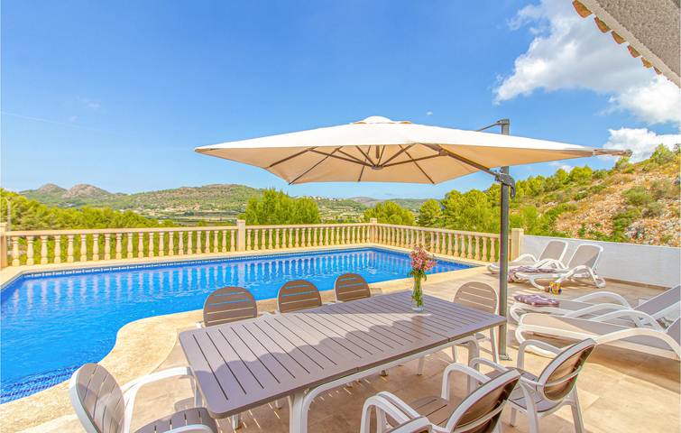 Appartement de 134m2 avec parking, piscine et terrasse in Pedreguer, Costa Blanca
