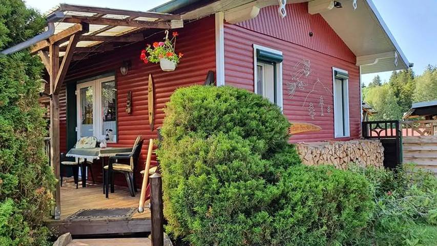 Hütte für 3 Personen, mit Garten in Sachsen-Anhalt