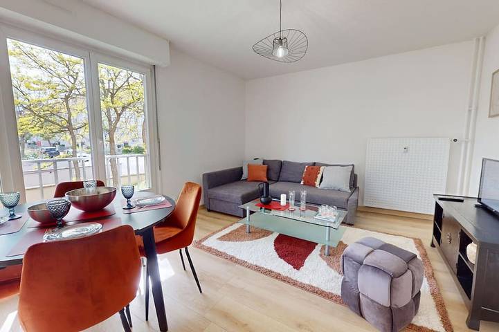 Gîte pour 4 personnes, animaux acceptés à Colmar