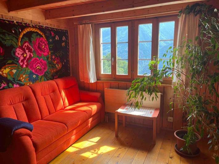 Ferienwohnung für 5 Personen, mit Terrasse und Garten sowie Ausblick in Faido