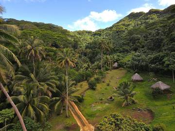 Gîte pour 2 personnes, avec jardin et vue dans Taha'a