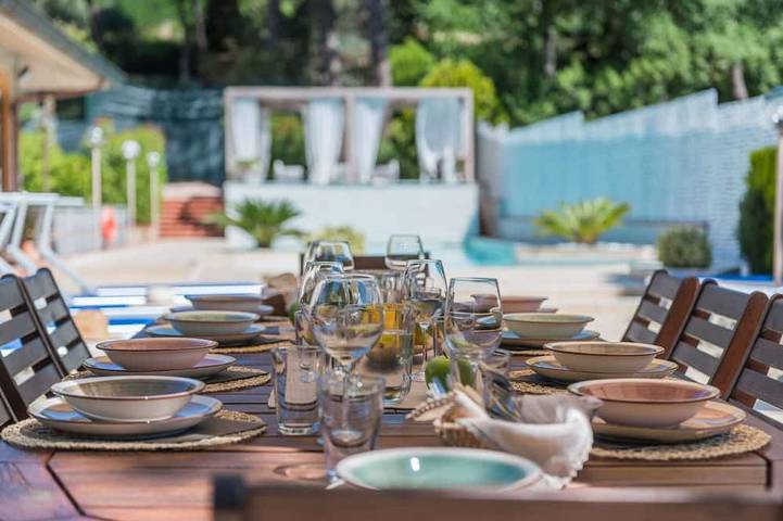 Villa pour 10 personnes, avec balcon et jardin - 1
