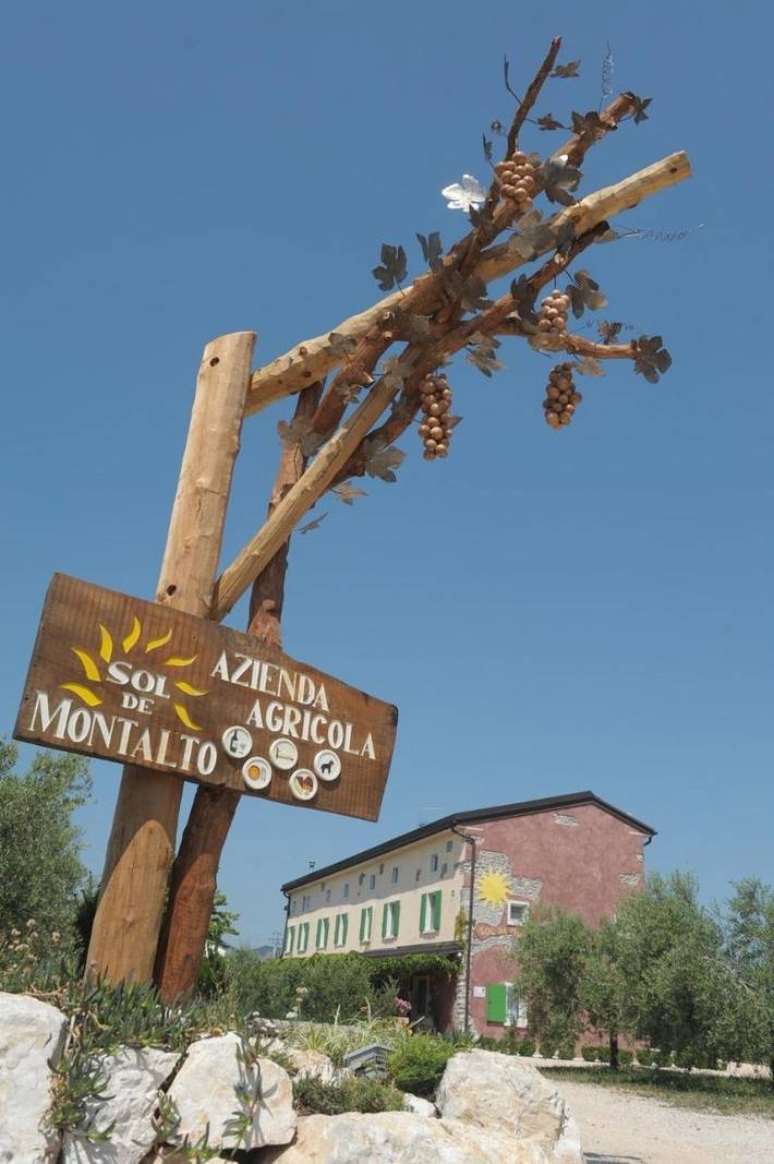 Studio für 5 Personen, mit Garten und Ausblick in Rivoli Veronese