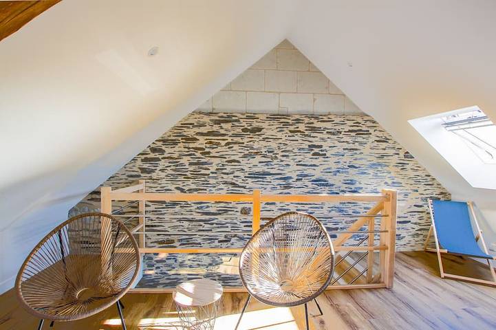 Maison de vacances pour 4 personnes, avec terrasse et jardin