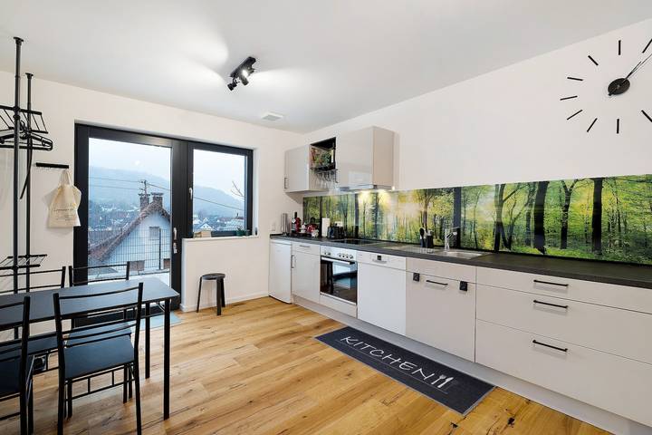 Ferienwohnung für 4 Personen, mit Garten