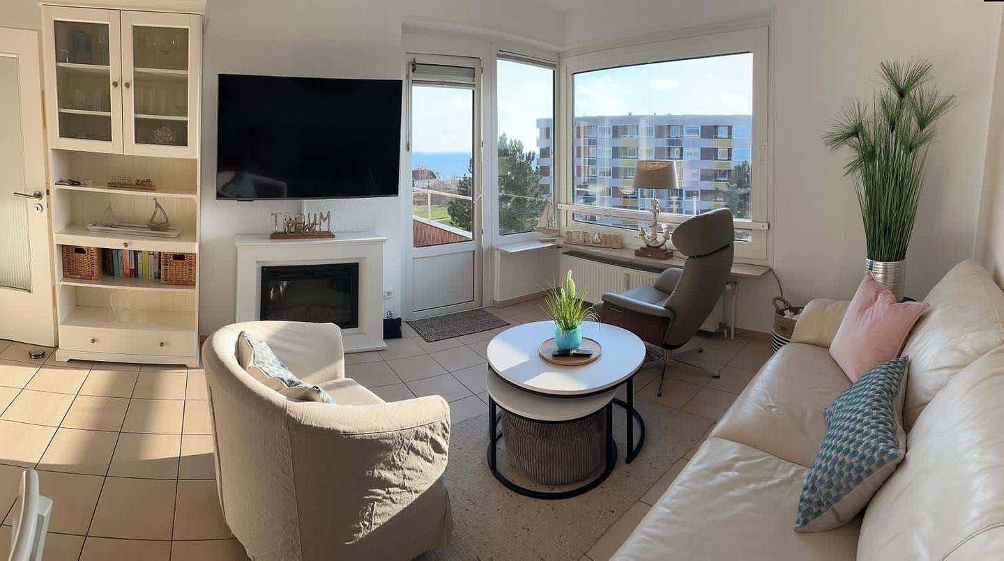 Appartement entier, Ferienwohnung Ankerplatz in Grömitz mit außergewöhnlich gutem Meerblick in Grömitz, Holstein de l'Est