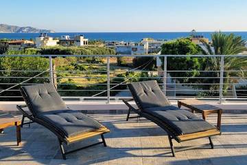 Gîte pour 2 personnes, avec vue et jardin dans Amoudara