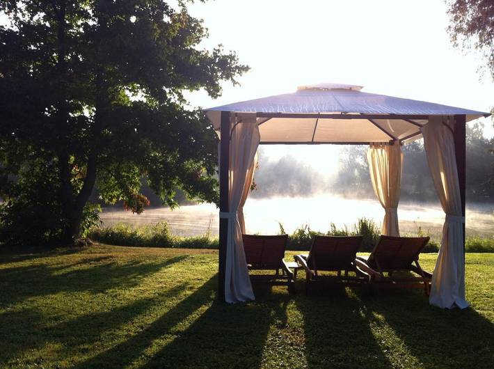 Hotel für 4 Personen, mit Terrasse und Garten sowie Pool und Sauna in Unterfranken - 4