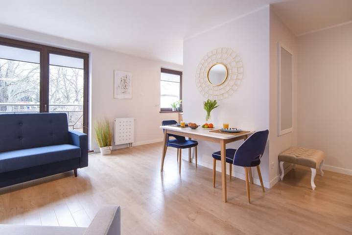 Ganze Ferienwohnung, Cozy Studio in Downtown Sopot | Close to the Beach and the Pier in Zoppot, Zatoka Gdańska