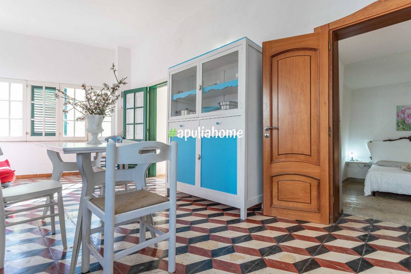 Appartamento intero, Trullo Maria piano terra  in Torre Suda, Racale