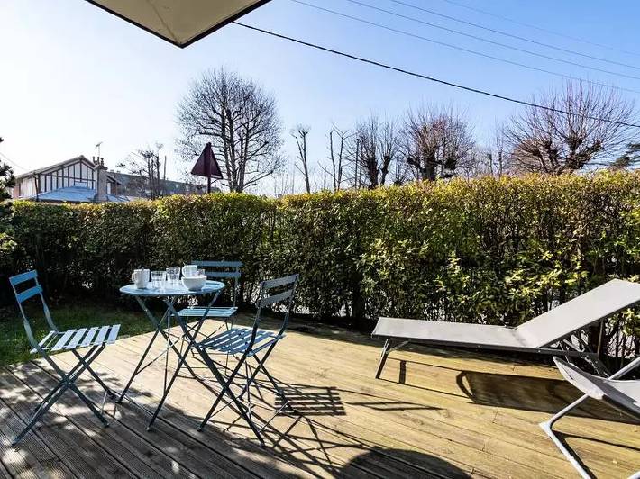 Location de vacances pour 4 personnes, avec terrasse à Houlgate