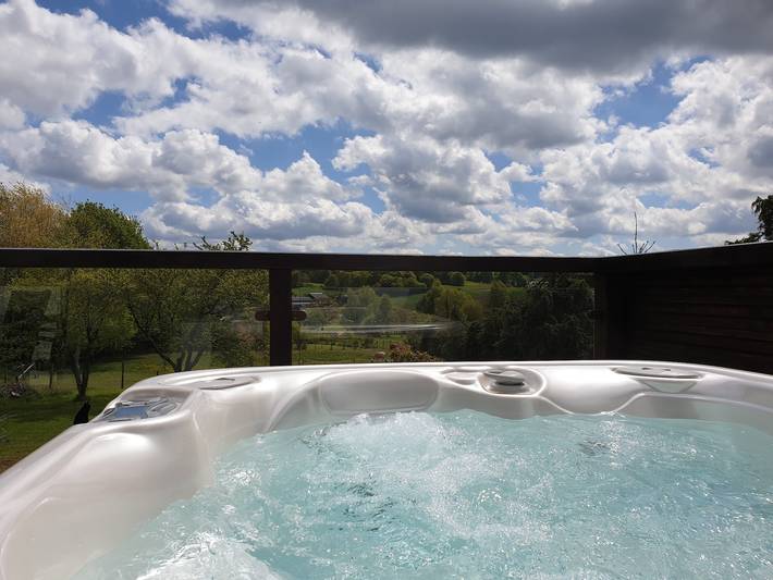 Holiday home for 4 people, with balcony and hot tub as well as sauna - 1