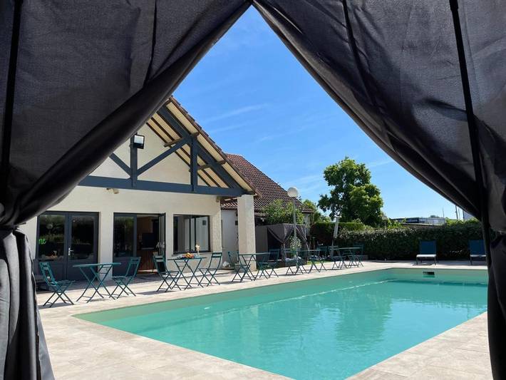 Hôtel pour 2 personnes, avec jardin et piscine