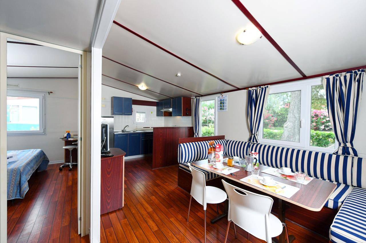 Feriendorf Pino Mare Mobilehome Acquamarina 54 für 6 Personen in Lignano Riviera, Lignano Sabbiadoro