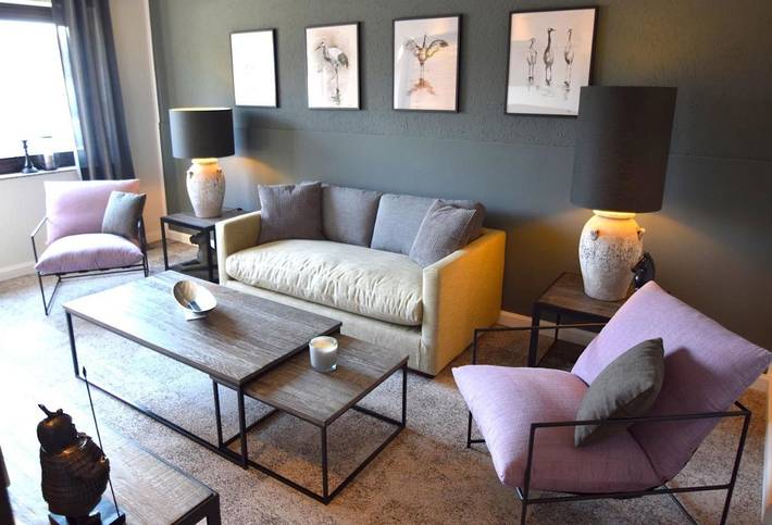 Ferienwohnung für 6 Personen, mit Balkon und Terrasse sowie Garten und Ausblick in Erkrath
