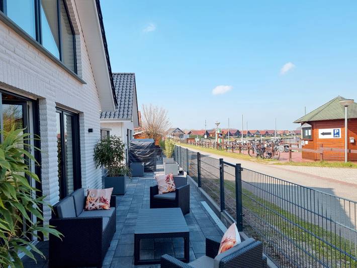 Filter.hub_sauna.vacation_home für 6 Personen, mit Whirlpool und Terrasse sowie Garten und Sauna in Walchum - 4