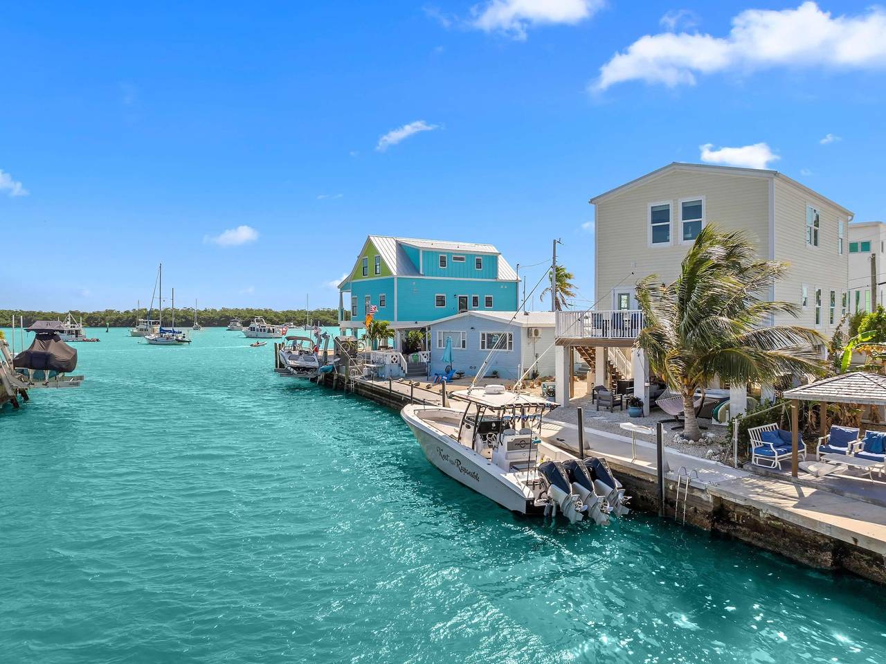 Mermaid Manor   Waterfront Haven w  Hot Tub   Dock in Marathon, Monroe County