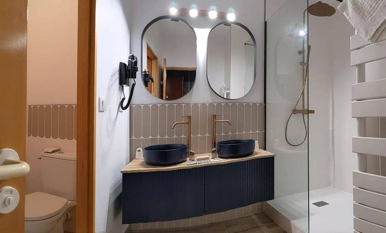 Hôtel pour 2 personnes, avec piscine ainsi que jardin et jacuzzi à Trizay - 2