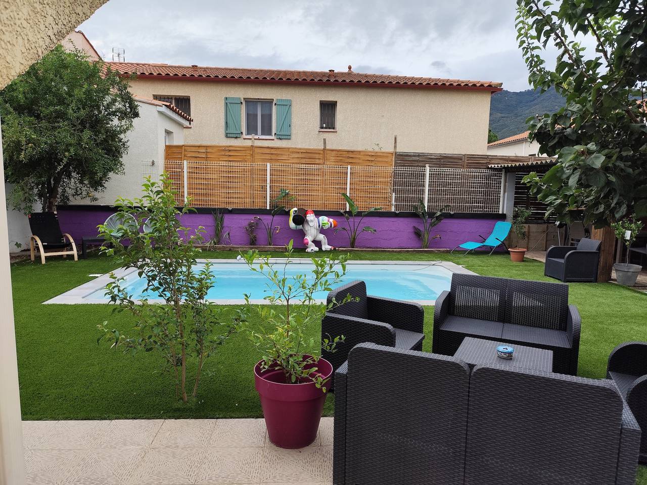 Casa con 3 camere e piscina in Villelongue-dels-Monts, Costa mediterranea (Francia)